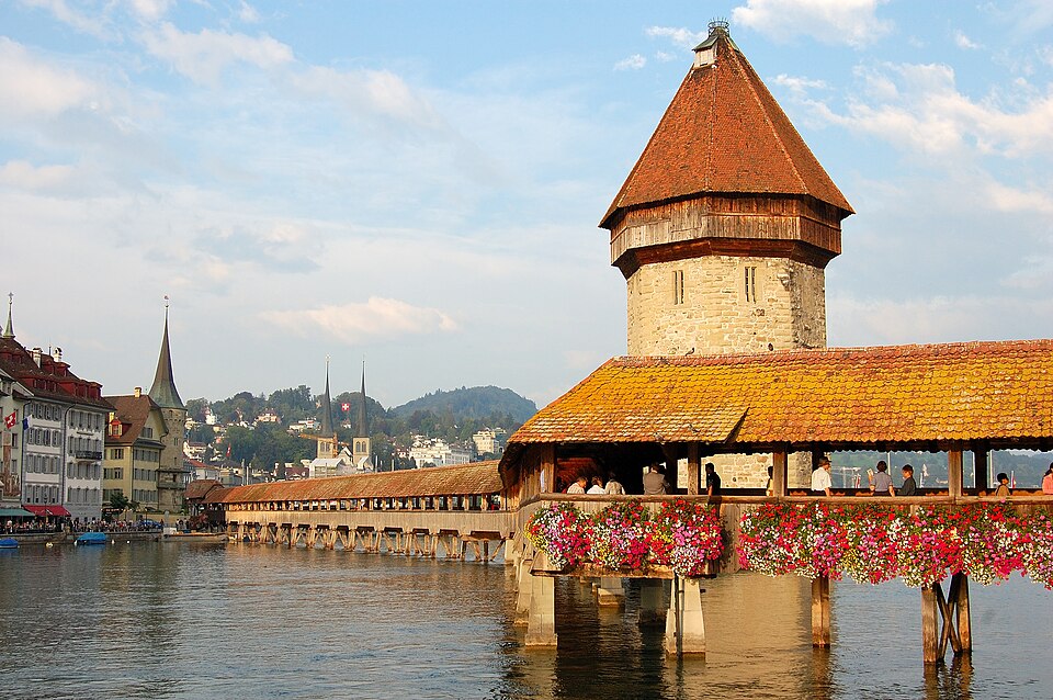 Chapel Bridge, Switzerland
